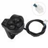 Electric Scooter Turn Signal Switches Waterproof Headlight Button Left and Right Steering Switches with Bells for ZT3/G3/F3