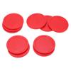 10pcs 64mm Ice Hockey Table Pucks Replacement Round Table Hockey Pucks for Practicing and Training