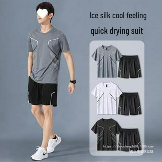 Men's Casual Linen Suit Set - Lightweight Korean Fashion, Loose Fit, Handsome Summer Style with Free Shipping