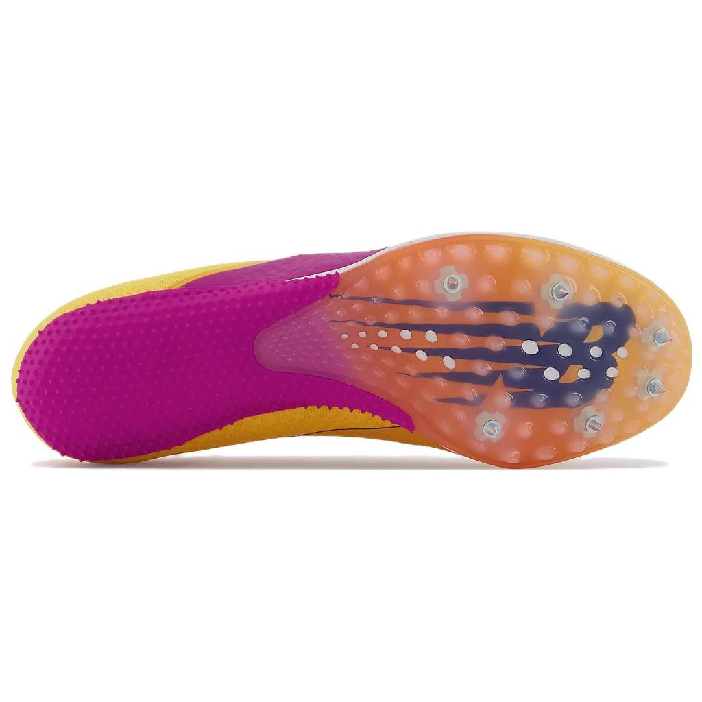 New Balance Nb 100 Sprint Spikes Low Top Marathon Laufschuhe Unisex Schuhe Gelb Lila USD100E4