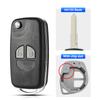 Modified Flip Folding Remote Car Key Case Shell Fit For SUZUKI SX4 Swift 2 Buttons