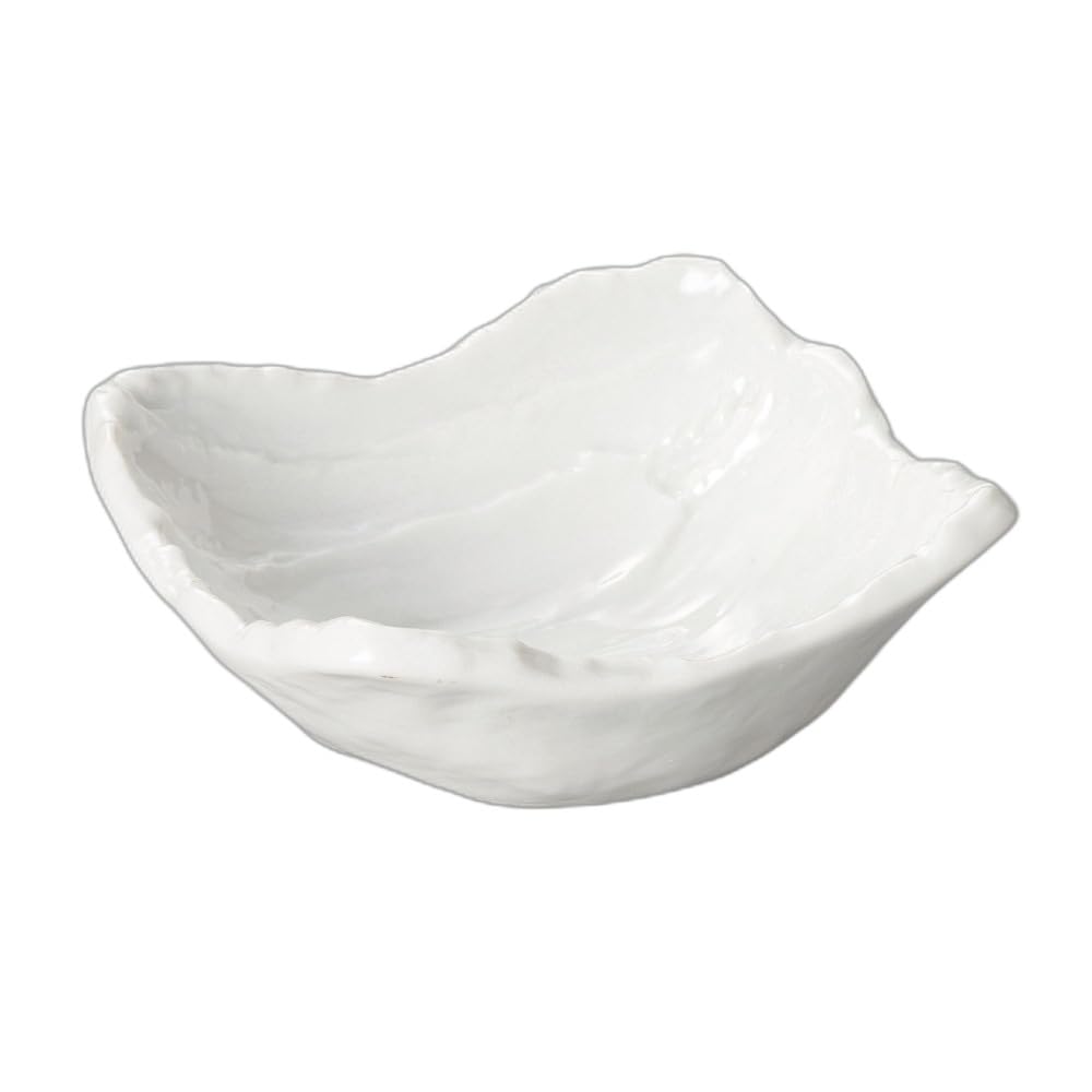 

White Rough Sogi 14cm Small Bowl Small Bowl [14×14×5.5cm]
