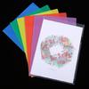 6 Color L Shaped Folder A 4 Plastic Folder Paper Clip Folder Presentation Folder for Protection File