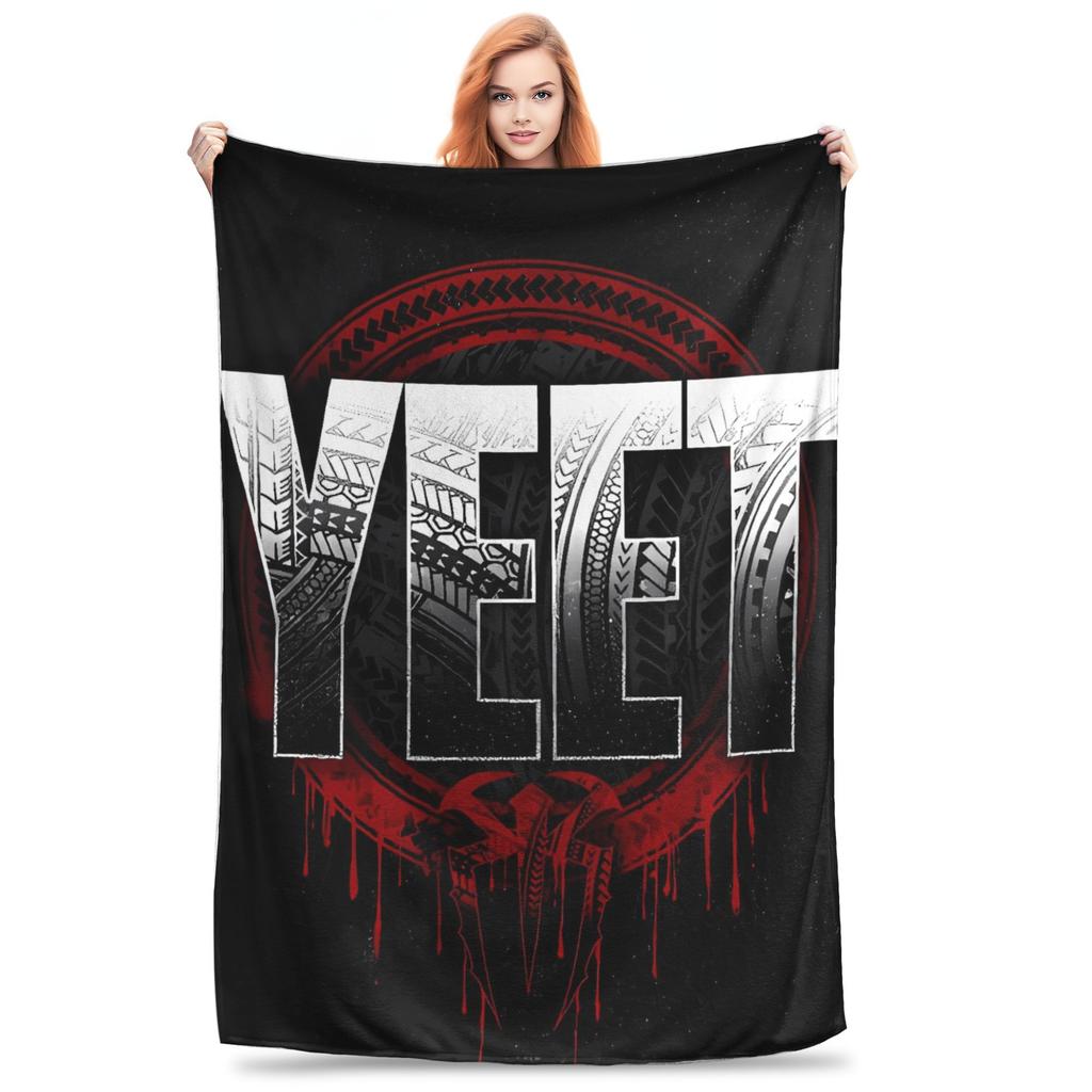 JEY YEET USO Wrestling Hřejivá deka Dětská plyšová přehozová deka Vtipný přehoz na pohovku Křeslo Flanelová přikrývka Potah na rozkládací pohovku