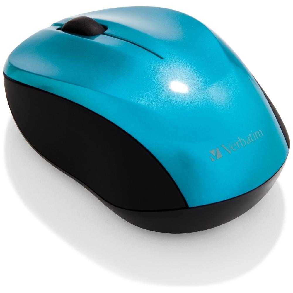 Verbatim Mysz Bezprzewodowa Go Nano1600 Dpi Niebieski/Blue 49044