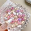 30 Stk. Båndsløjfe Negle Charms Dele Neglekunst Sløjfe Dekoration Kawaii Tilbehør Manicure Design Forsyninger