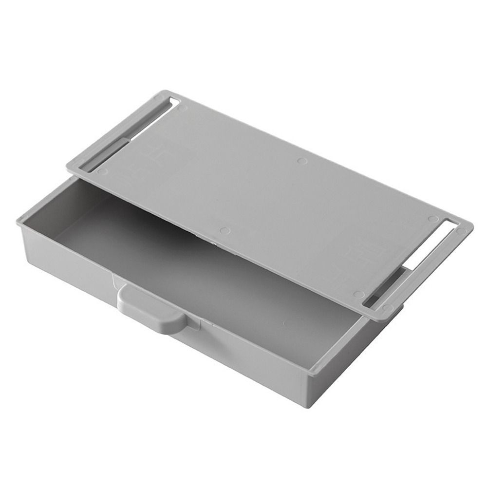 Save Space Desk Drawer Organizer Suspension Design Self Adhesive Storage Box Drawer Storage Box