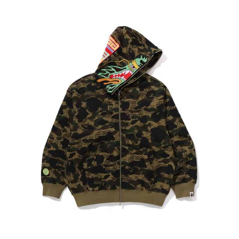 Bape X Clot Camo Shark Full
