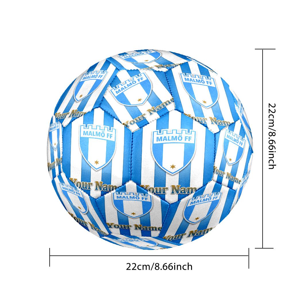 Malmö FF Fashion Size 5 Football Wearproof Non‑Slip Soccer Ball For Sports Training Entertainment Use