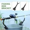 1pc Fishing Bracket Bridge Raft Fishing Rod Rack Non-Slip Reinforced Pole Bracket Rear Hanging Fishing Supplies Accessories