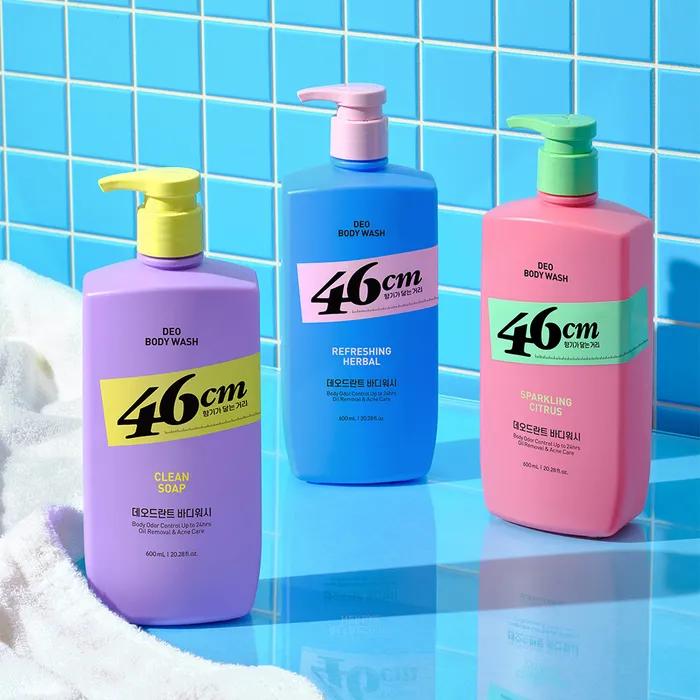 

On the Body_46cm Odor Care Body Wash 600ml X 2 (Citrus/Clean Soap/Herbal) Choose 1 Clean Soap Body Wash X 2