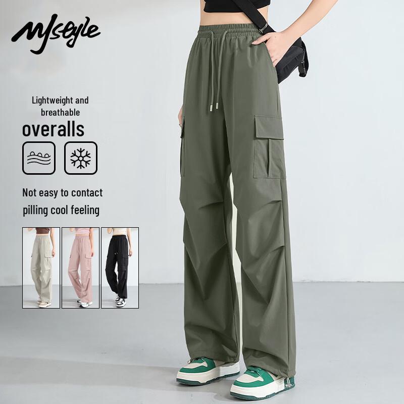 MJ STYLE Women s Paratrooper Cargo Pants S