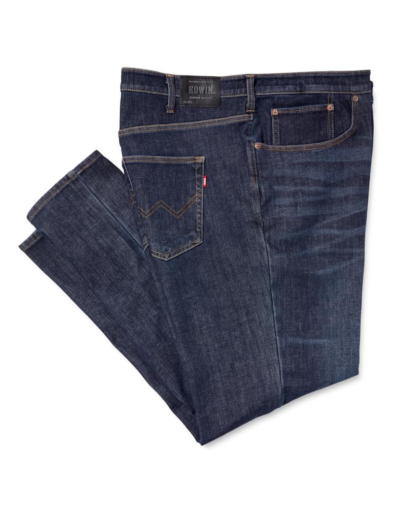Edwin Wildfire INB403 Regular Stitch Dark Size 38 Jeans, Men's, Blue,