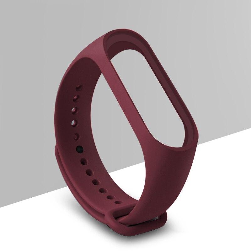 Strap Bracelet for Xiaomi Mi Band 3 4 5 Strap Silicone Wrist Strap 5 for Xiaomi Bracelet for Mi Band 3 4 Wriststrap Bracelet 5