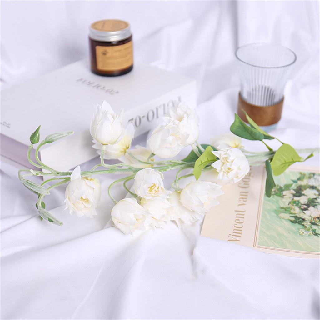 Mother's Day Gifts Artificial Flowers Wedding Flowers Silk Flowers With Stems Fake Cake Flowers