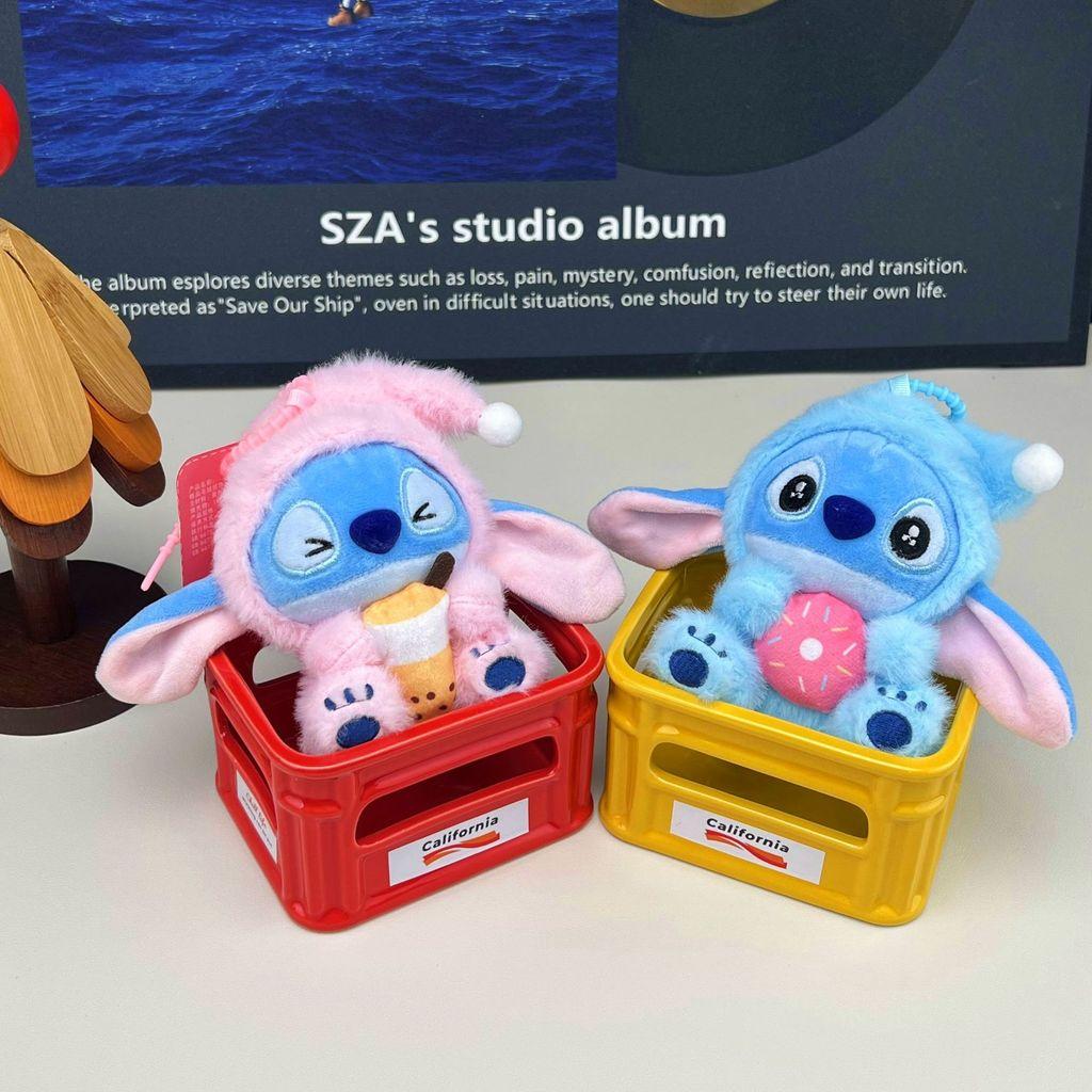 Stitch Plush Keychain Soft Short Pile Plush Toy Hanging Decoration For Kids And Collectors
