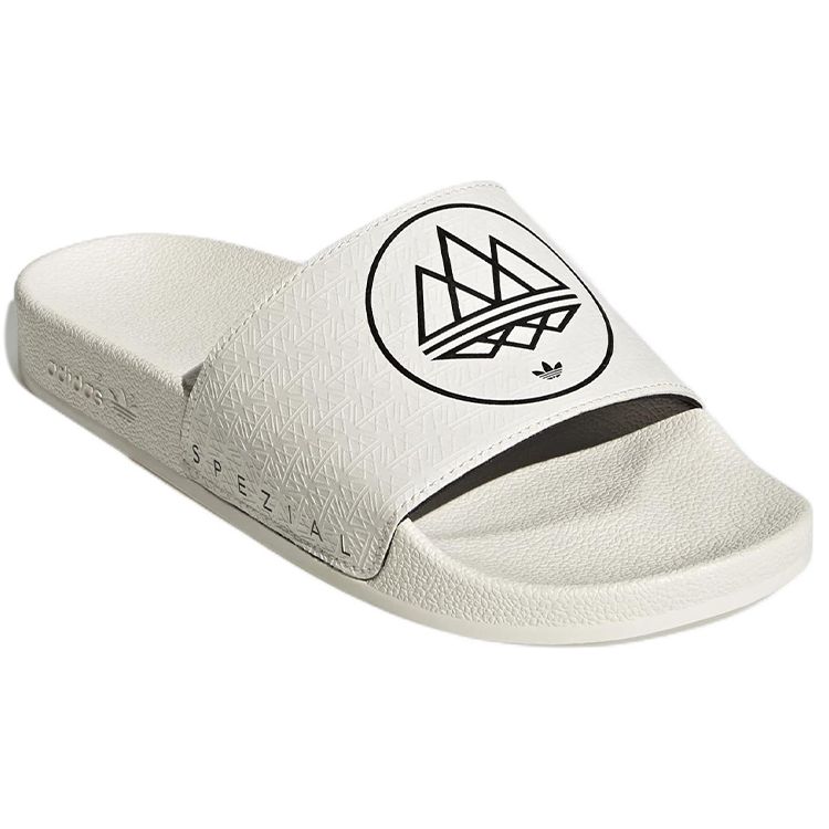 adidas Adilette SPZL Slides Chalk White Unisex Sneakers Cream Core-Black GW8793