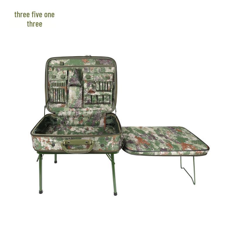 Portable Folding Field Command & Mapping Case with Stand