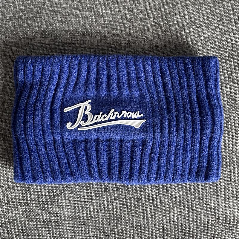 Thick Woolen Print Sport Headband - Unisex Tennis, Basketball, Badminton, Running Hairband in Korean Style