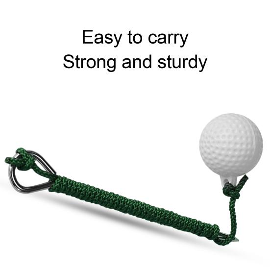 Practice Rope Ball Sturdy Good Helper Plastic Golf Fly Rope Driving Ball