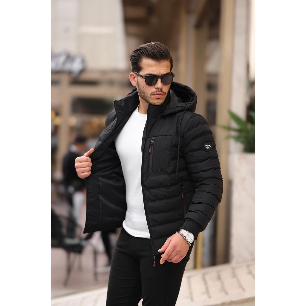 New Season Water And Windproof Removable Hooded Winter Puffer Coat