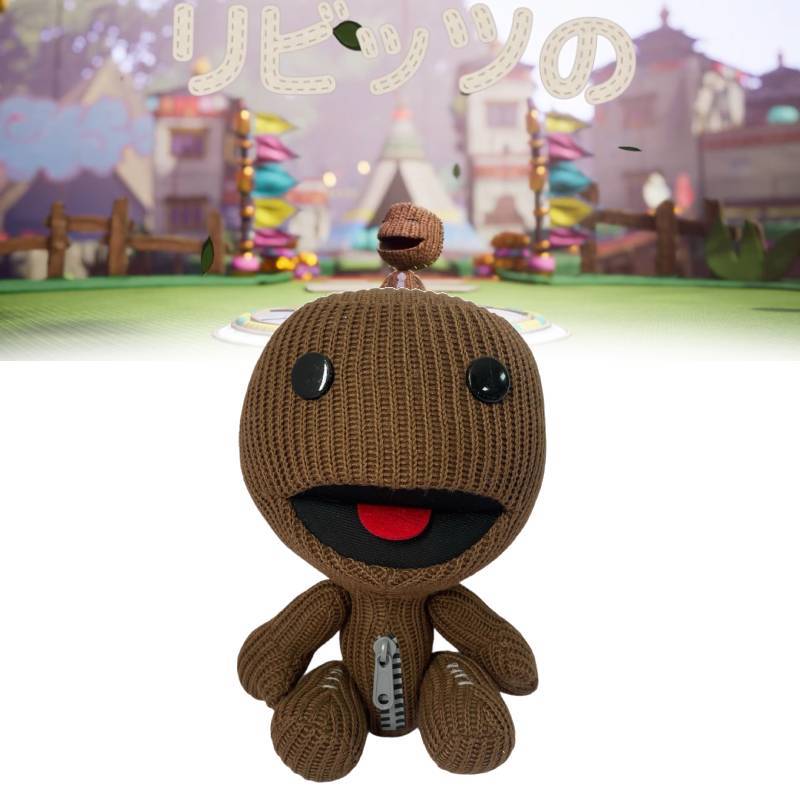 Little Big Planet Sackboy Plush Toy 25cm Fabric Stuffed Animal For Kids