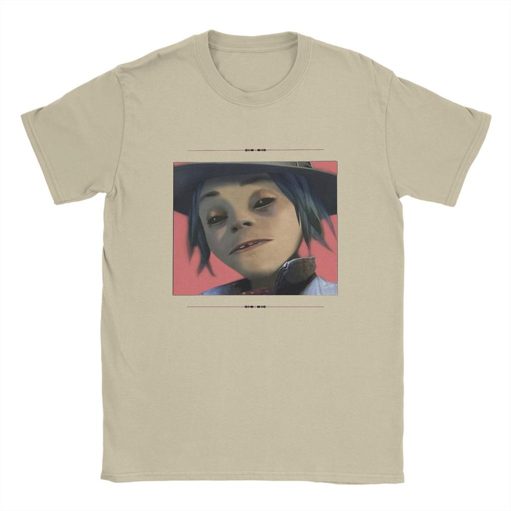 Noodle aus dem Gorillaz-Album T-Shirt für Paare Sommer Y2K Lustige T-Shirts Atmungsaktive Trend-Tees Übergroße Freizeitkleidung