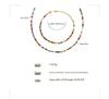 Bohemian Minimalist Seven-Color Natural Stone Beaded Necklace for Women