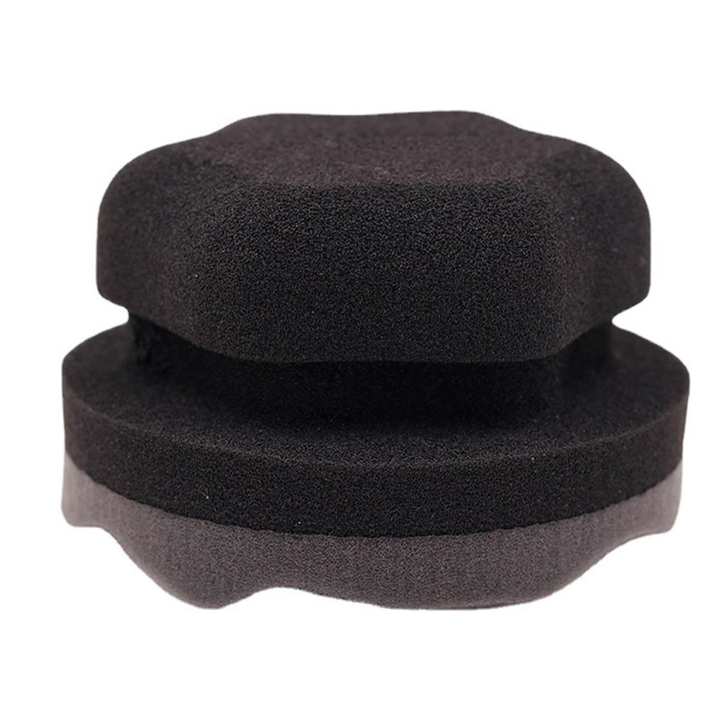 Burete pentru lustruit anvelope auto cu design ergonomic al mânerului Burete pentru ceruit anvelope auto pentru curățare și ceruire eficientă