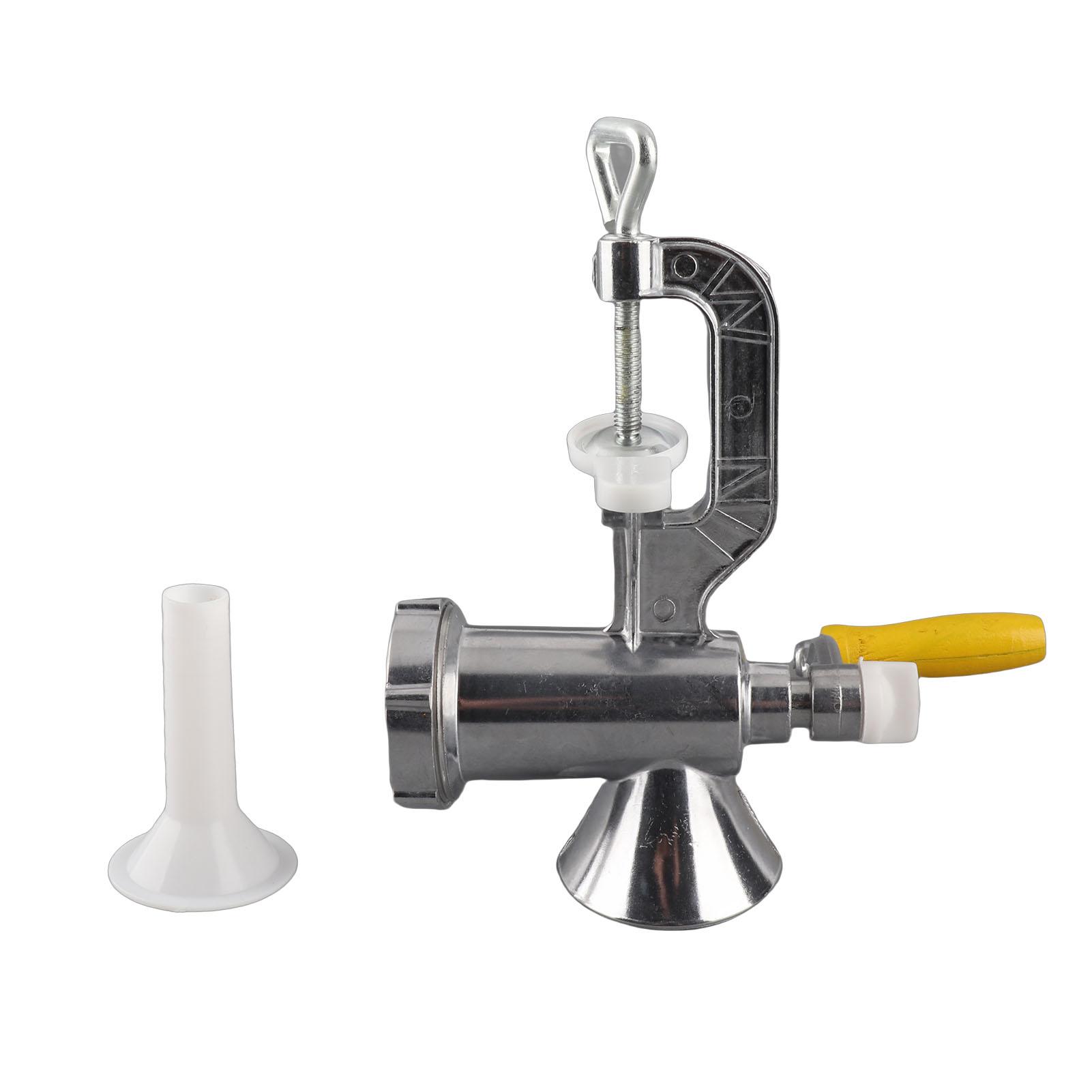 Tabletop Manual Meat Grinder Tool in Aluminum Alloy, Suitable for Kitchen, Restaurant, Hotel, Canteen. Kitchen Meat Grinder, Meat Grinder Tool,