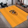 Hull City AFC Flannel Pattern Square Carpet,Area Rug,Carpet Rug for Living Room Bedroom Sofa Playroom Decor,Non-slip Floor Mat