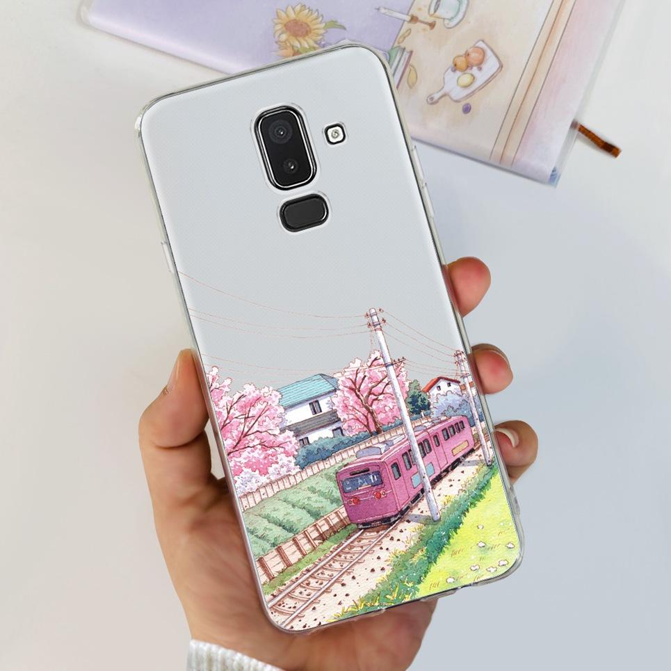 Case for Samsung Galaxy J8 2018 Case Silicon Back Cover for Samsung J8 2018 J810 Funda for Samsung J8 2018 Phone Case Clear Etui