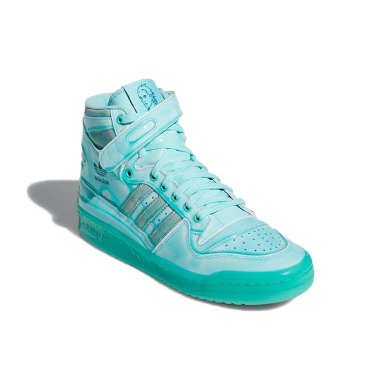 adidas Jeremy Scott X Adidas Forum High 'Dipped Acid Mint' Sneakers G54993