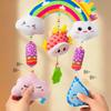Baby Wind Chime Trolley Hanging Accessory Rattle Toy Bed Bell Safety Seat Hanging Accessories for Infants 0-1 Year Old