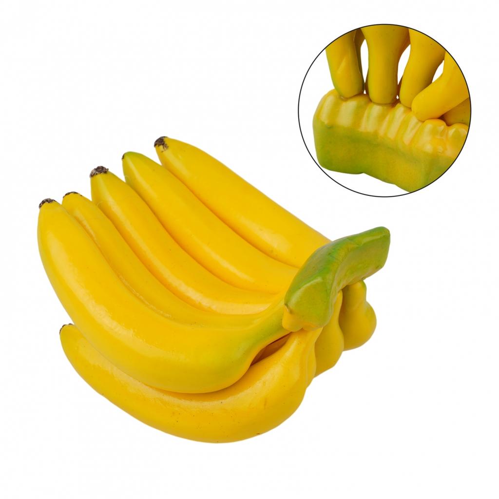 Yellow Artificial Banana Foam For Film Set Photography Props