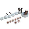 Chaxun Golden Fruit 26-Piece Qingbai Porcelain Tea Set