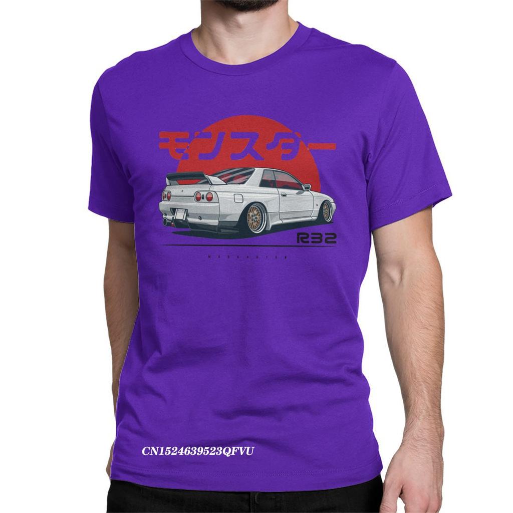 2024 New T-Shirts Men Car Funny Pure Cotton Tees Sleeve Tops T Shirts Plus Size Tops Funny Design Tshirts