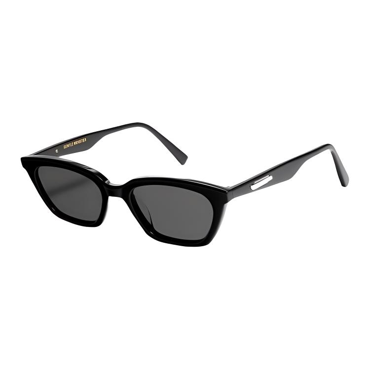 

Gentle Monster Loti Fashion Sunglasses Acetate Frame Irregular Shape Sunglasses Unisex sunglasses LOTI-01 Black,54