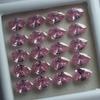 9 PCS Natural Pink Ceylon Sapphire Pear Cut Loose Gemstone CERTIFIED Lot 6x5 MM RS-030