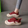 Height-increasing little white shoes 2025 spring and summer new retro single shoes women's soft sole versatile thick sole leather surface casual sp