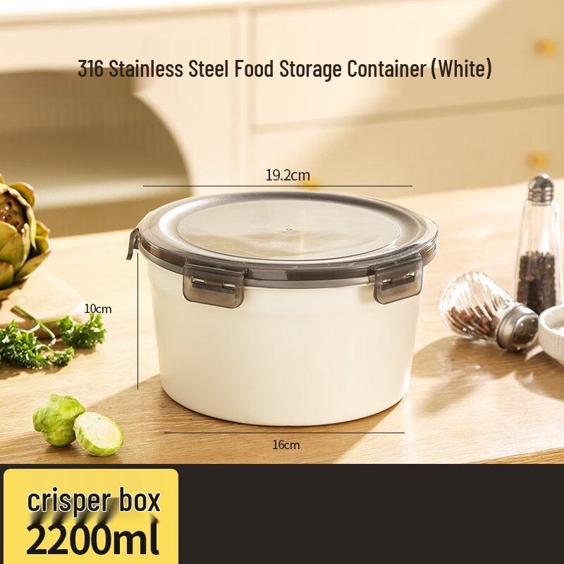 Shangqi 316 Stainless Steel Sealed Food Storage Container