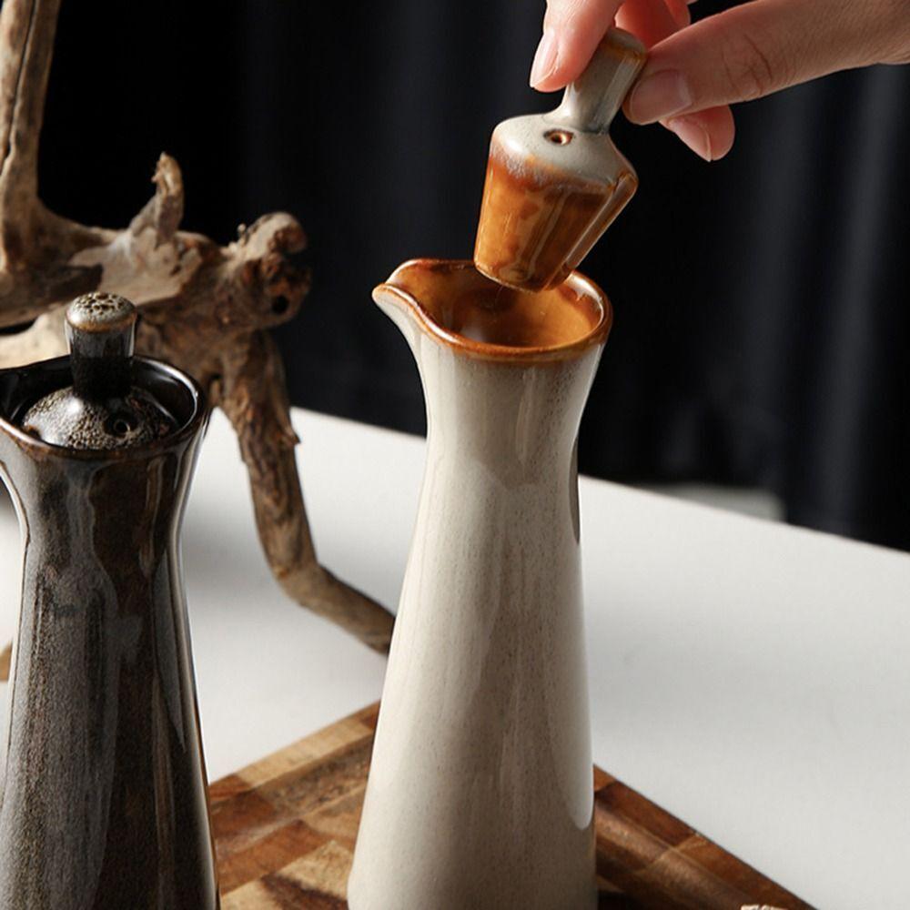 

Kiln Transformation Seasoning Bottle Japanese Style Vinegar Bottle New Oil Bottle