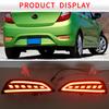 2 Pcs Car Tail Light LED Brake Light Taillight For Hyundai Accent 2012-2017 Hatchback 20 Rear Bumper Lamp