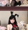 Passionate Temptation See-through Mesh Bodysuit Bunny Girl Quick Release Set