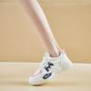 CRLAYDK 2024 Fall New Women Fashion Sneakers Comfortable Casual Skateboarding Walking Shoes Lace Up Shopping Tennis for Lady