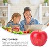 Realistické falešné jablko Foto rekvizita Červená pěna Dekorativní ovoce pro domácnost Kuchyně Svatba Večírek Výstava Ozdoba Ovocné rekvizity