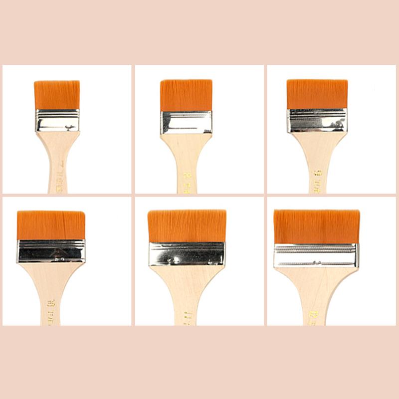 Memory Nylon Paint Brushes Set For Acrylic Oil Drawing Watercolor Brush Tools