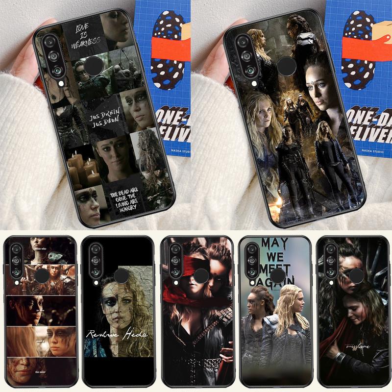 Heda Lexa The 100 TV Show For Huawei P60 Pro P30 P40 Lite Nova Y61 Y91 Y90 Y70 Y60 Y72 12s 12i 11i 7i 8i 9 10 SE Case