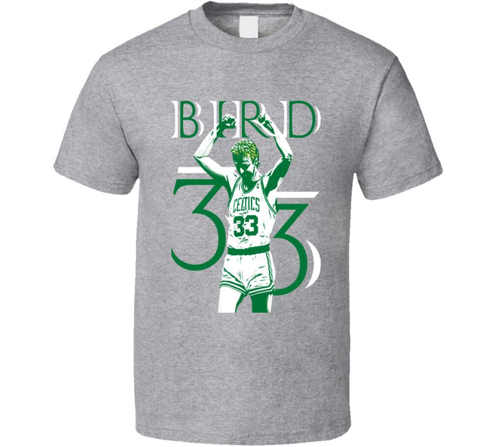 Larry Bird 33 Basketball T Shirt Mens Womens Tees Top S