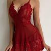 Mesh Lace Camisole Pajama Set - Comfortable Homewear and Underwear